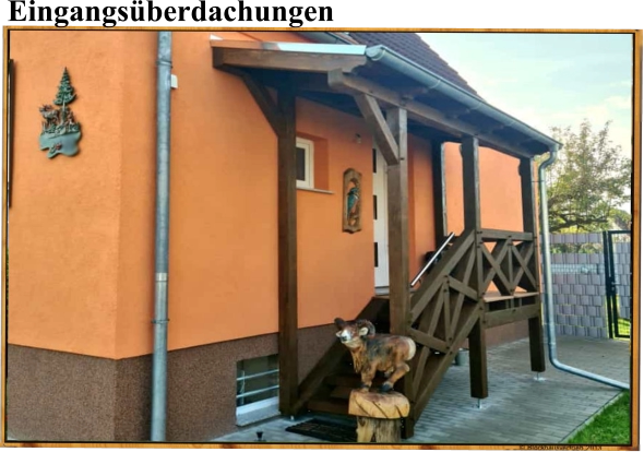 Eingangsüberdachungen